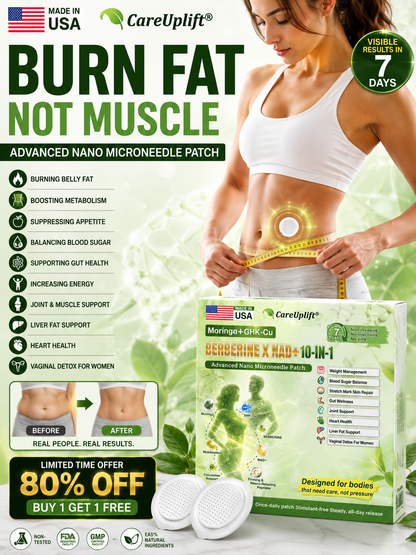 Official CareUplift® Store 🍀  Advanced Metabolic Nano Patch