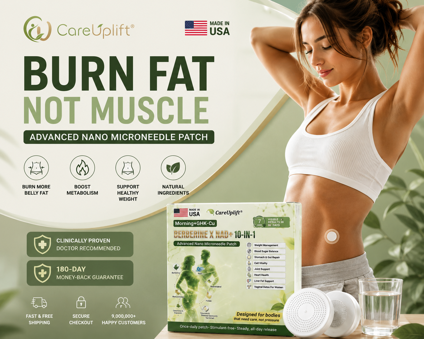 Official CareUplift® Store 🍀  Advanced Metabolic Nano Patch