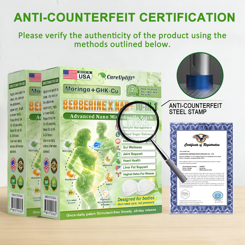 Official CareUplift® Store 🍀  Advanced Metabolic Nano Patch