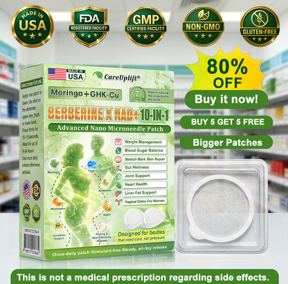 Official CareUplift® Store 🍀  Advanced Metabolic Nano Patch